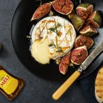 Grilled Camembert with figs and Meli honey - Meli