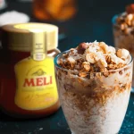 Delicious yogurt with roasted nuts and Meli honey - Meli