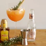 Blood orange mocktail - Meli