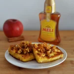 French toast with caramelized apples - Meli