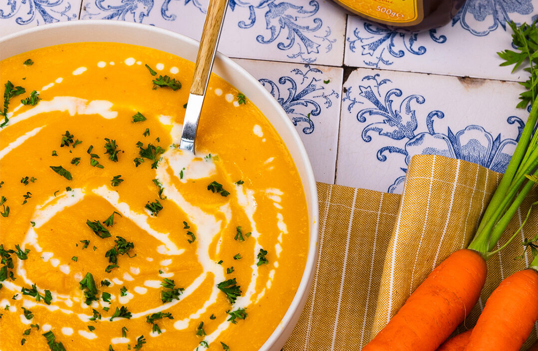 Mosterdsoep met honing