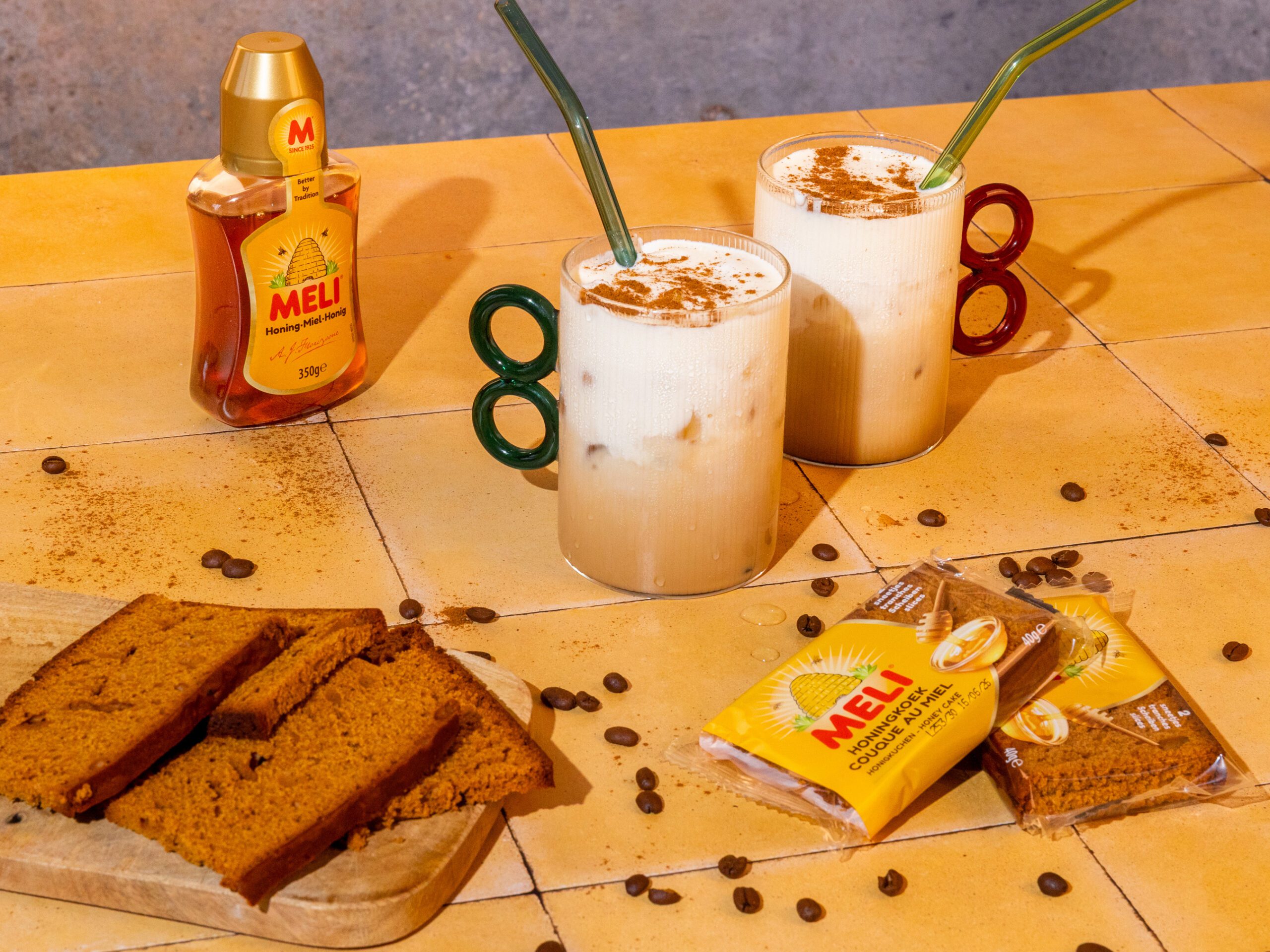 Iced Espresso met Vanille-Honing Melkschuim